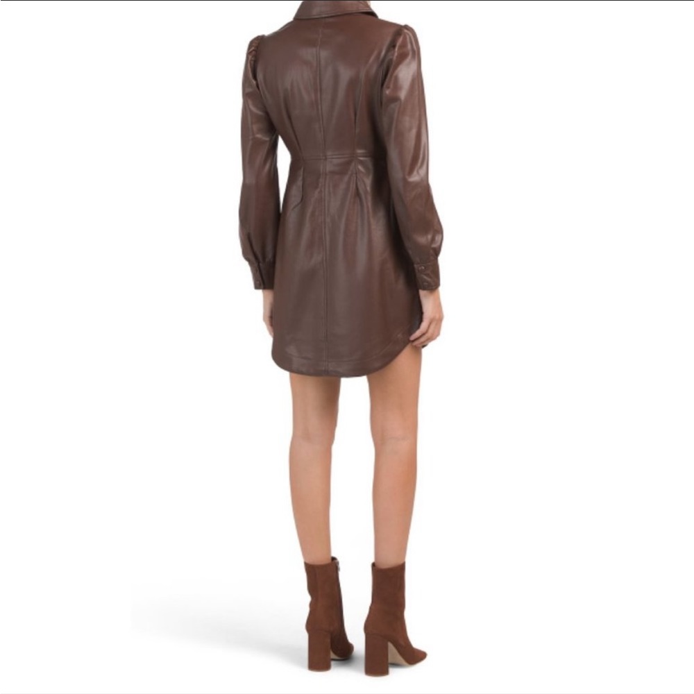 #044 - Seven for all mankind Vegan Leather Dress